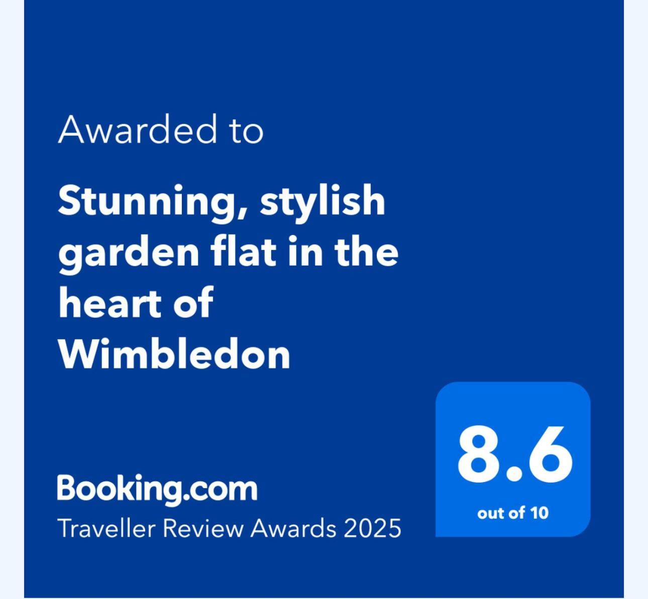 Stunning, Stylish Garden Flat In The Heart Of Wimbledon Apartamento Londres Exterior foto